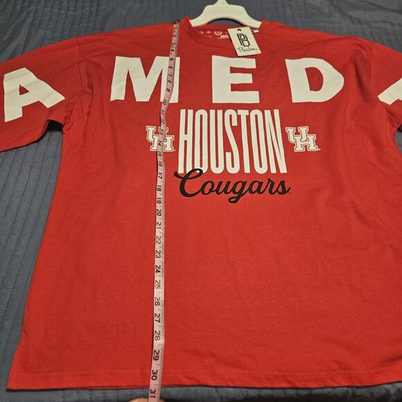 NWT Press Box Houston Cougars GAMEDAY Men's Long Sleeve Shirt Men's Your Size - Picture 6 of 11